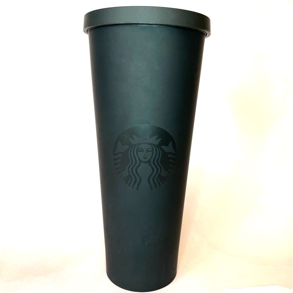 Starbucks Rare Matte Black 24 oz Acrylic Tumbler Cold Cup